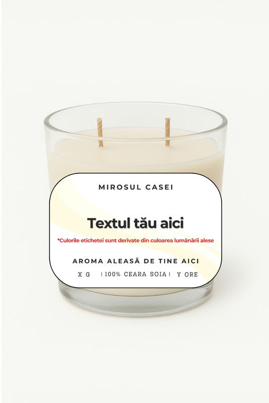 Creează-ți lumânarea!